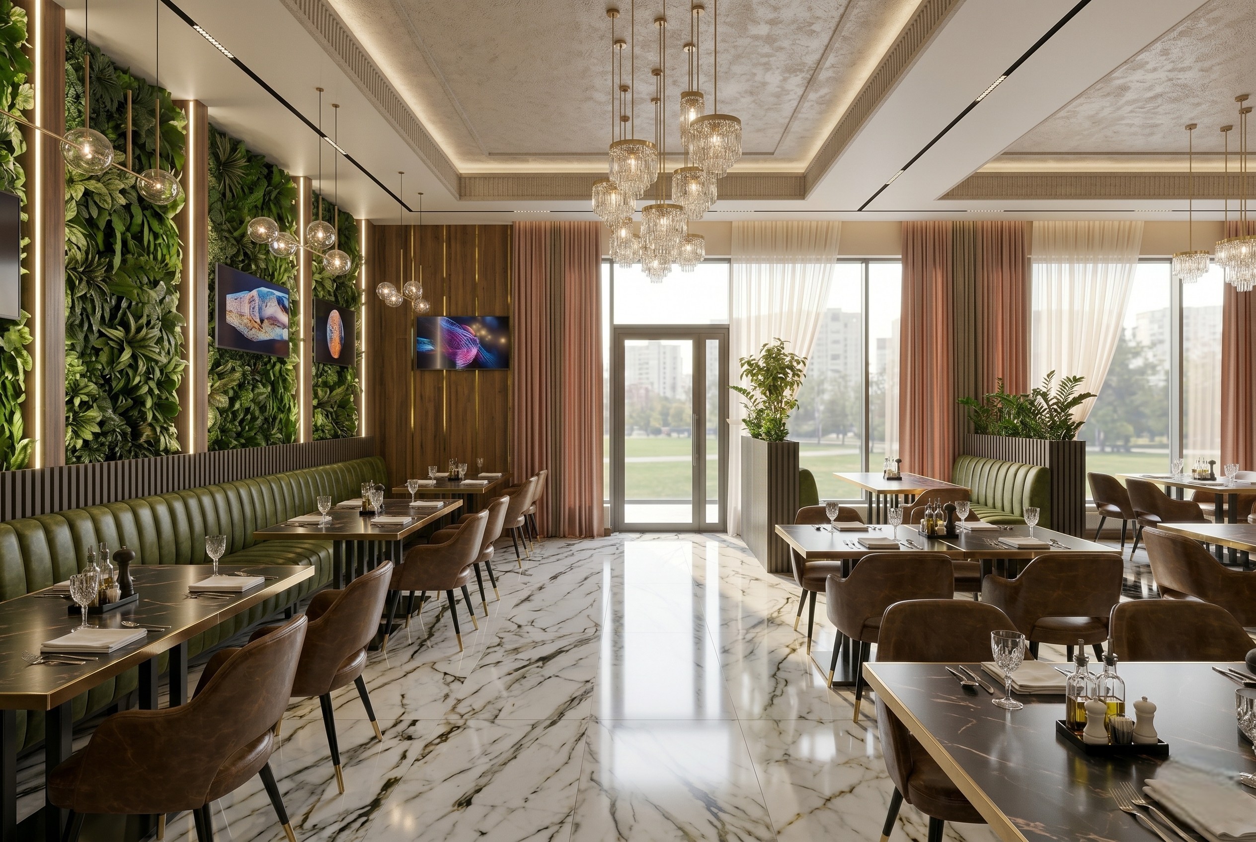 Aşkabat Restoran Projesi - Türkmenistan