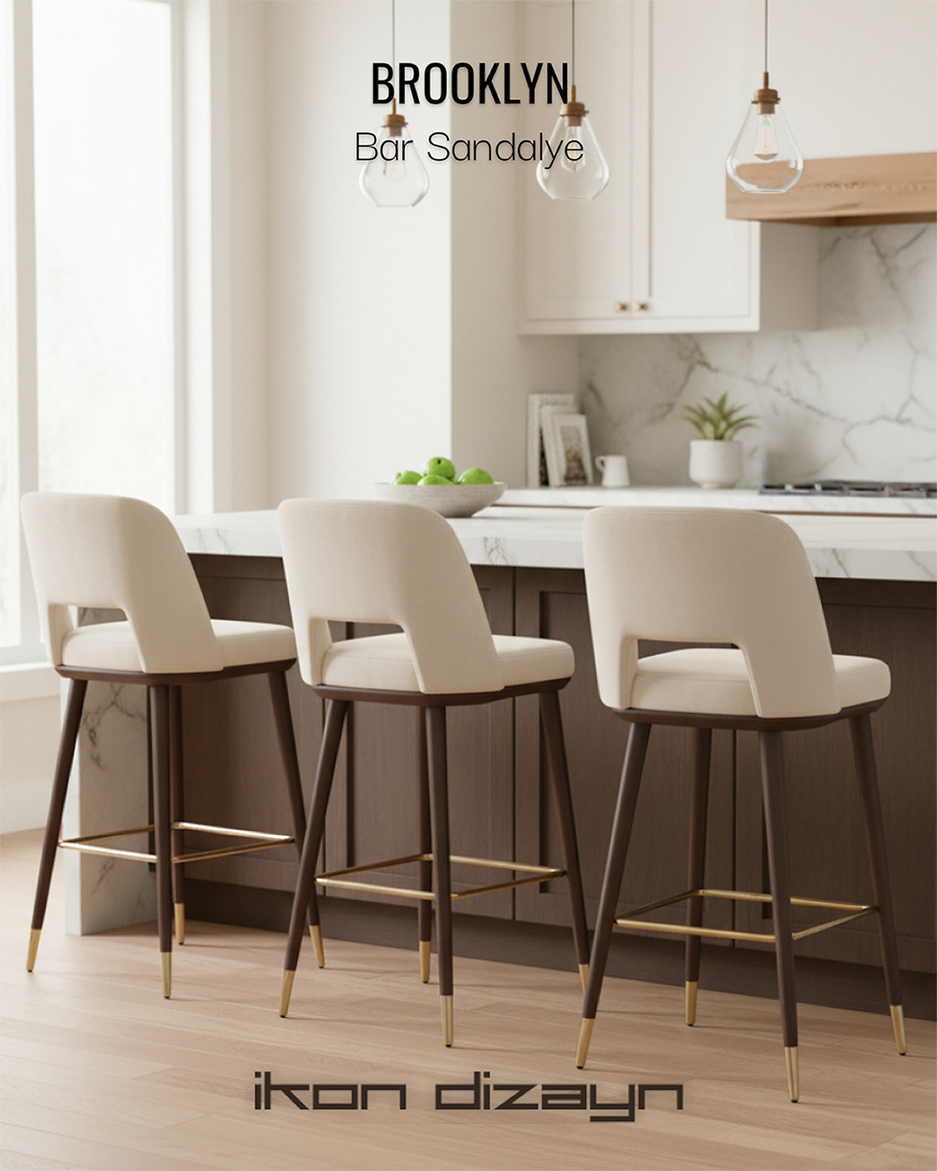 Brooklyn Bar Sandalye