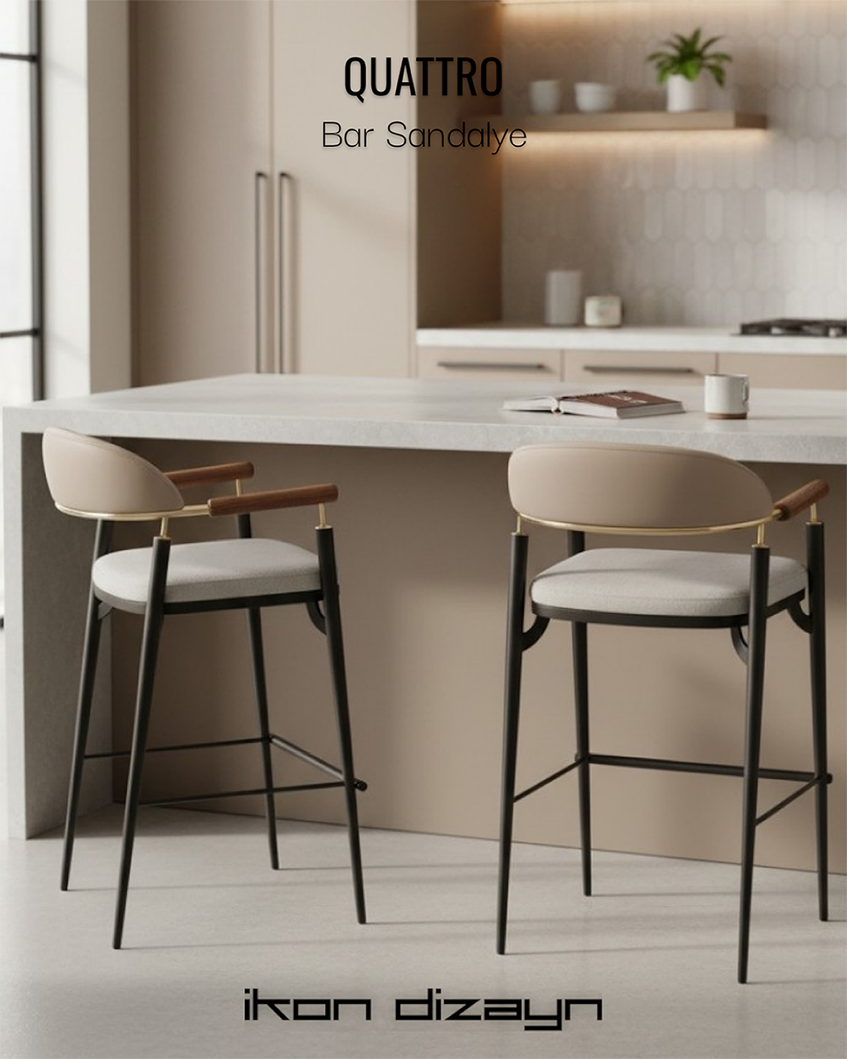 Quattro Bar Sandalye