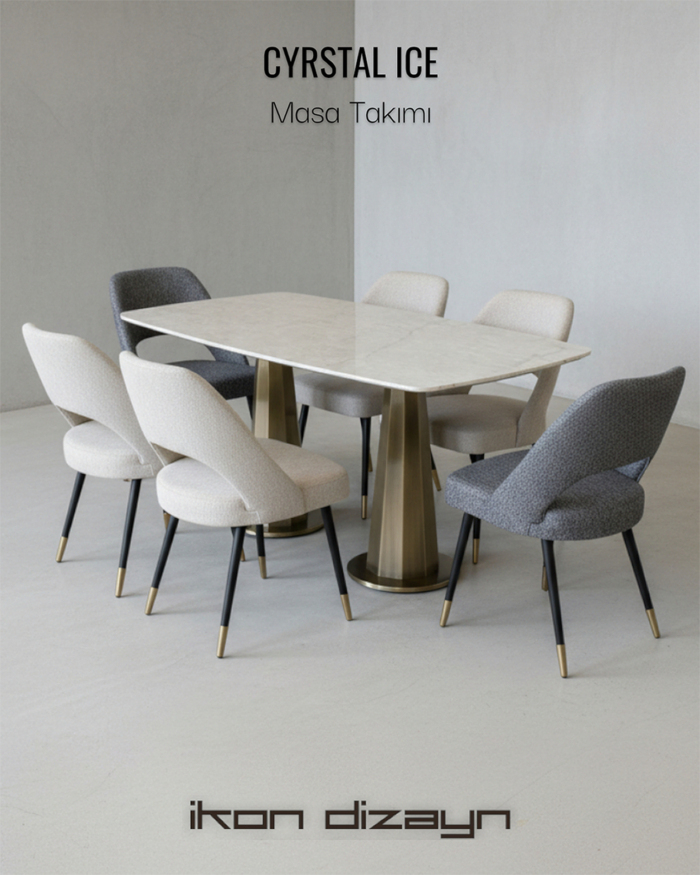 Cyrstal Ice Masa Takımı