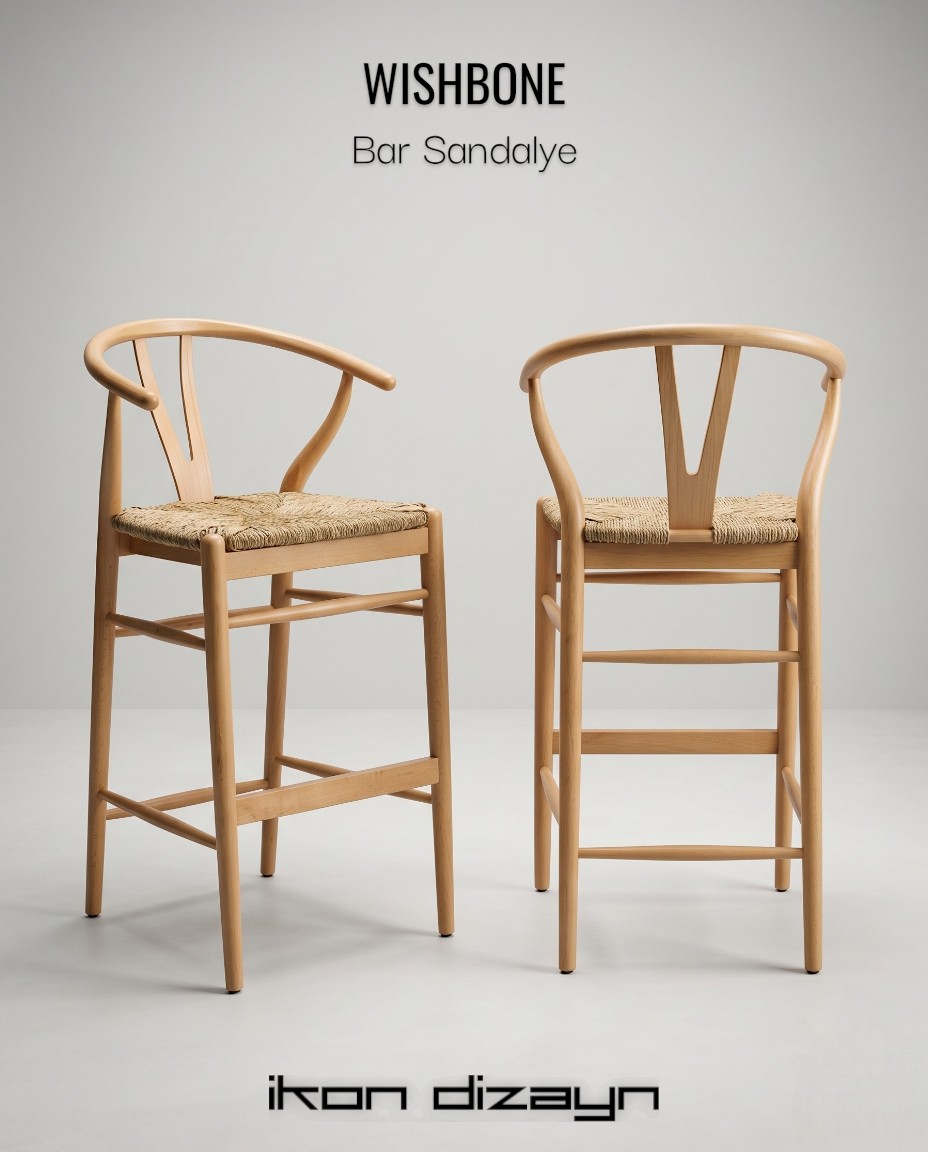 Wishbone Bar Sandalye